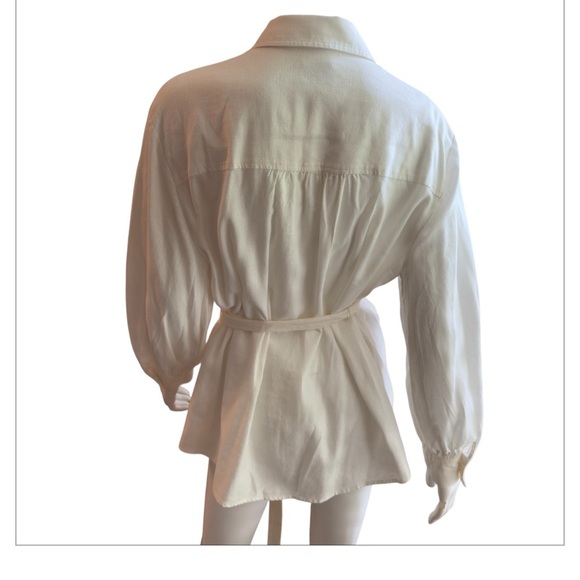 Isabel by Ingrid+Isabel - Cream Lined blend maternity top women’s size XL - NWOT - Picture 3 of 6